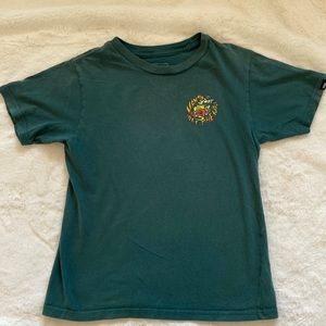 Vans boys green size 7 shirt